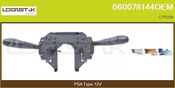 LGK 060078144OEM - Commutateur de colonne de direction droxauto.com