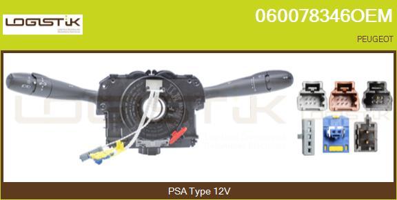 LGK 060078346OEM - Commutateur de colonne de direction droxauto.com