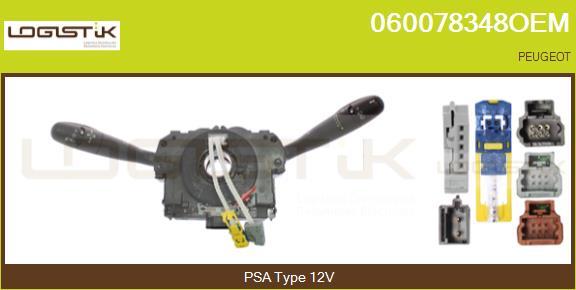 LGK 060078348OEM - Commutateur de colonne de direction droxauto.com