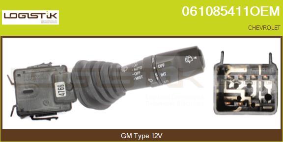 LGK 061085411OEM - Commutateur de colonne de direction droxauto.com