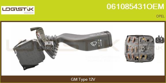 LGK 061085431OEM - Commutateur de colonne de direction droxauto.com