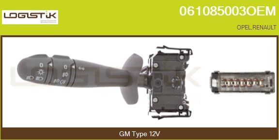 LGK 061085003OEM - Commutateur de colonne de direction droxauto.com