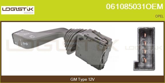 LGK 061085031OEM - Commutateur de colonne de direction droxauto.com