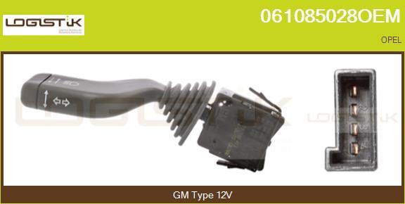 LGK 061085028OEM - Commutateur de colonne de direction droxauto.com