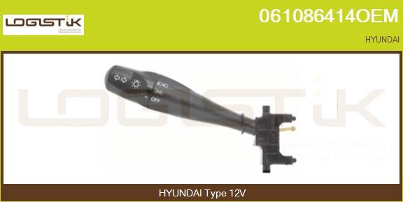 LGK 061086414OEM - Commutateur de colonne de direction droxauto.com