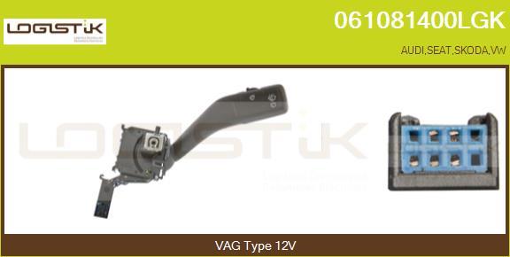 LGK 061081400LGK - Commutateur de colonne de direction droxauto.com