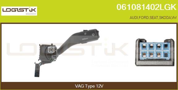 LGK 061081402LGK - Commutateur de colonne de direction droxauto.com