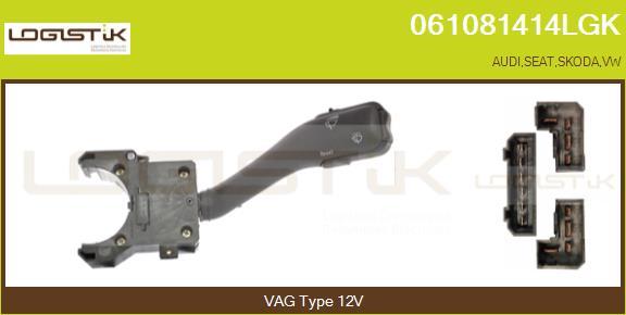 LGK 061081414LGK - Commutateur de colonne de direction droxauto.com