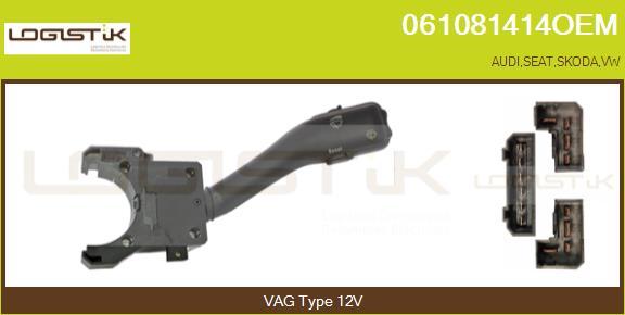 LGK 061081414OEM - Commutateur de colonne de direction droxauto.com