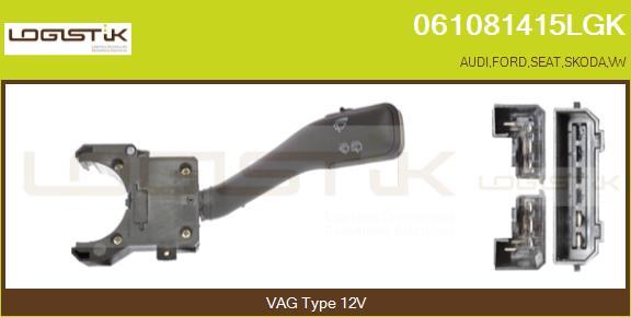 LGK 061081415LGK - Commutateur de colonne de direction droxauto.com