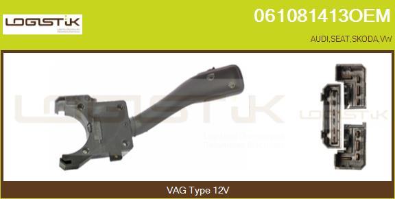 LGK 061081413OEM - Commutateur de colonne de direction droxauto.com