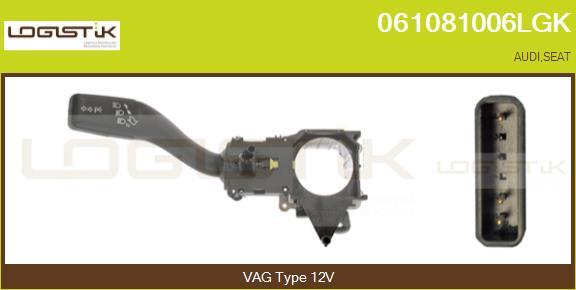 LGK 061081006LGK - Commutateur de colonne de direction droxauto.com