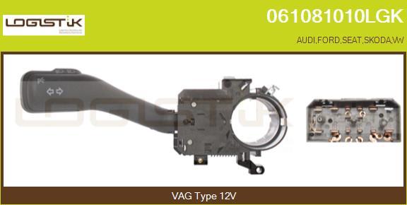 LGK 061081010LGK - Commutateur de colonne de direction droxauto.com