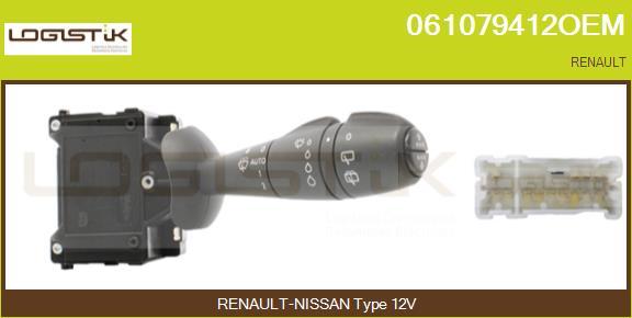 LGK 061079412OEM - Commutateur de colonne de direction droxauto.com