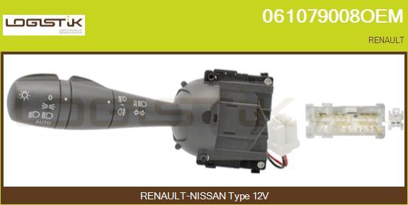 LGK 061079008OEM - Commutateur de colonne de direction droxauto.com