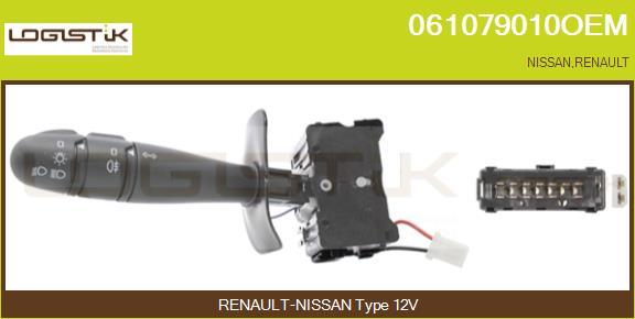 LGK 061079010OEM - Commutateur de colonne de direction droxauto.com