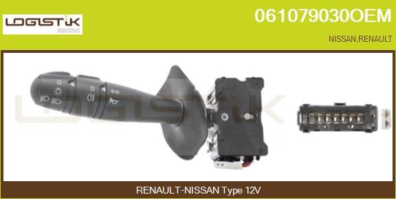 LGK 061079030OEM - Commutateur de colonne de direction droxauto.com