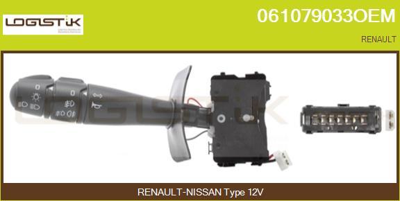 LGK 061079033OEM - Commutateur de colonne de direction droxauto.com