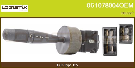 LGK 061078004OEM - Commutateur de colonne de direction droxauto.com