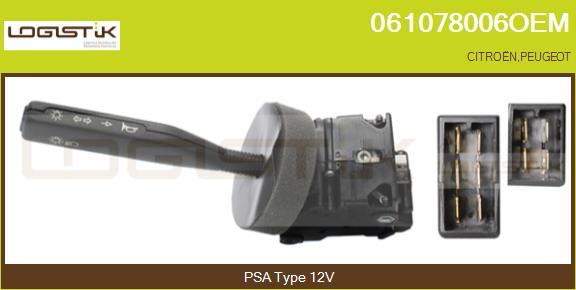 LGK 061078006OEM - Commutateur de colonne de direction droxauto.com