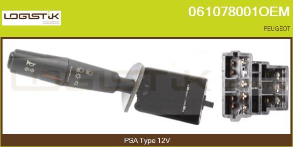 LGK 061078001OEM - Commutateur de colonne de direction droxauto.com