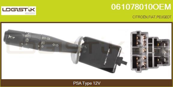 LGK 061078010OEM - Commutateur de colonne de direction droxauto.com