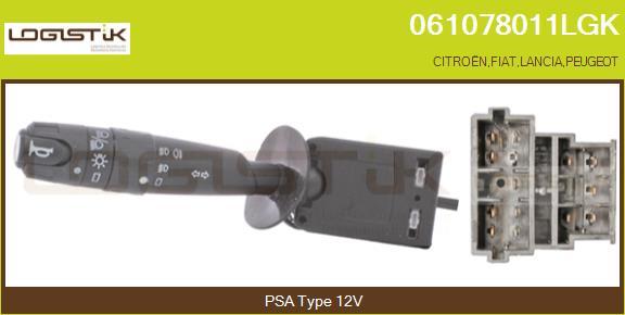 LGK 061078011LGK - Commutateur de colonne de direction droxauto.com