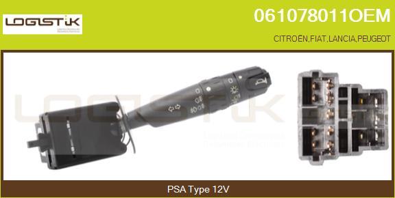 LGK 061078011OEM - Commutateur de colonne de direction droxauto.com