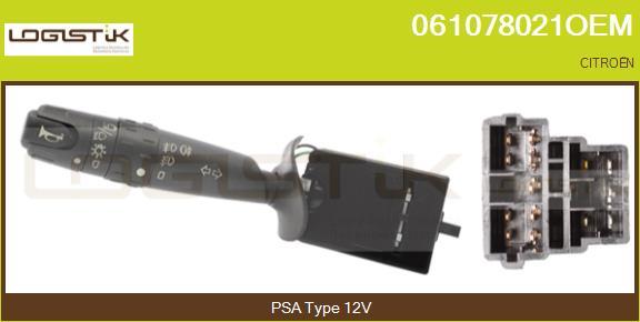 LGK 061078021OEM - Commutateur de colonne de direction droxauto.com