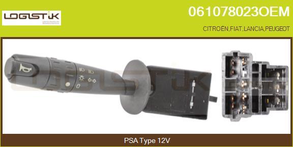 LGK 061078023OEM - Commutateur de colonne de direction droxauto.com