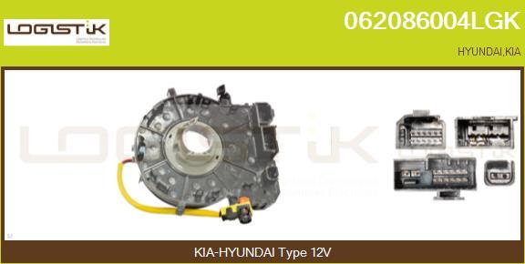 LGK 062086004LGK - Ressort tournant, Airbag droxauto.com