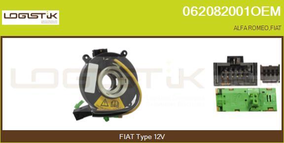 LGK 062082001OEM - Ressort tournant, Airbag droxauto.com