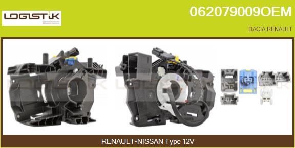 LGK 062079009OEM - Ressort tournant, Airbag droxauto.com