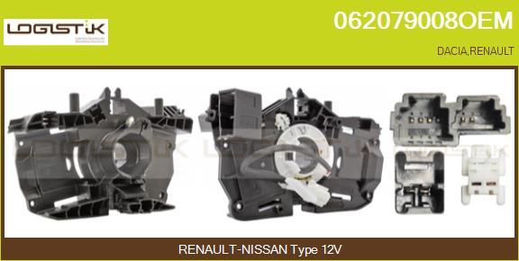 LGK 062079008OEM - Ressort tournant, Airbag droxauto.com