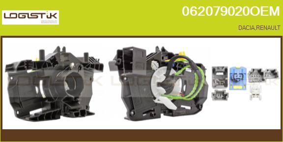 LGK 062079020OEM - Ressort tournant, Airbag droxauto.com