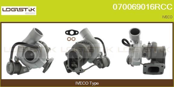 LGK 070069016RCC - Turbocompresseur, suralimentation droxauto.com