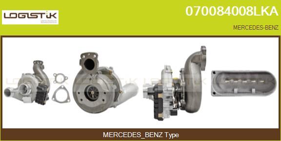 LGK 070084008LKA - Turbocompresseur, suralimentation droxauto.com