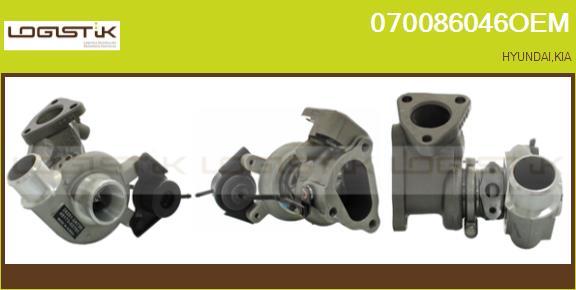 LGK 070086046OEM - Turbocompresseur, suralimentation droxauto.com