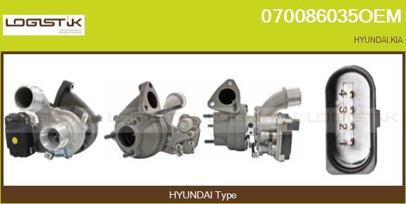 LGK 070086035OEM - Turbocompresseur, suralimentation droxauto.com