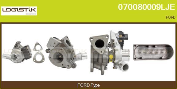 LGK 070080009LJE - Turbocompresseur, suralimentation droxauto.com