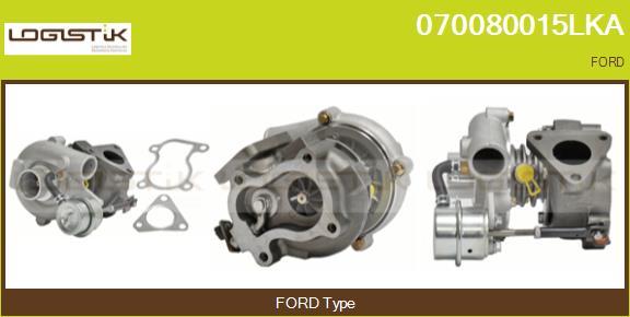 LGK 070080015LKA - Turbocompresseur, suralimentation droxauto.com