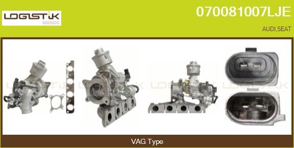 LGK 070081007LJE - Turbocompresseur, suralimentation droxauto.com