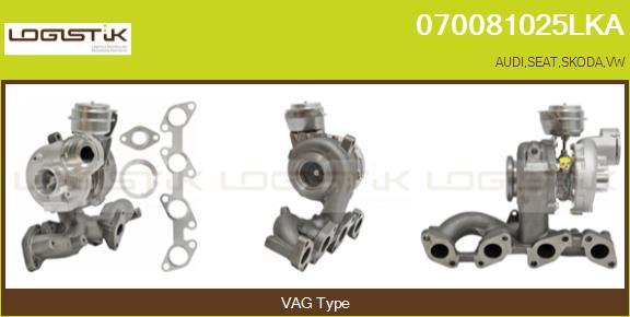 LGK 070081025LKA - Turbocompresseur, suralimentation droxauto.com