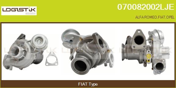 LGK 070082002LJE - Turbocompresseur, suralimentation droxauto.com