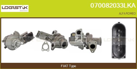 LGK 070082033LKA - Turbocompresseur, suralimentation droxauto.com