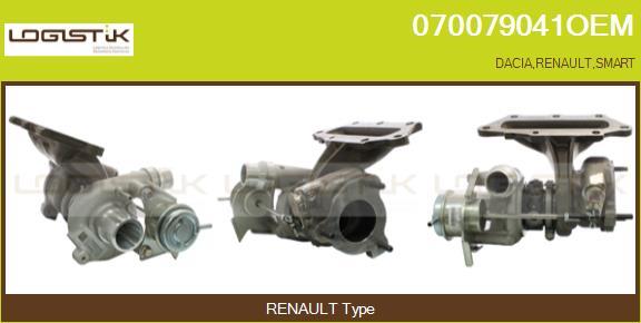 LGK 070079041OEM - Turbocompresseur, suralimentation droxauto.com