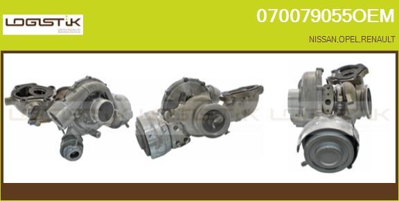 LGK 070079055OEM - Turbocompresseur, suralimentation droxauto.com