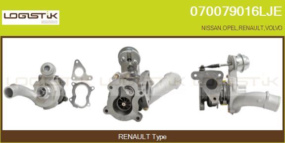 LGK 070079016LJE - Turbocompresseur, suralimentation droxauto.com