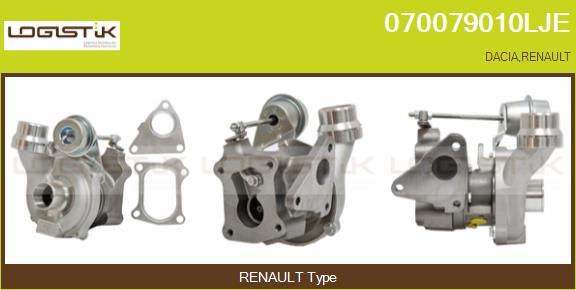 LGK 070079010LJE - Turbocompresseur, suralimentation droxauto.com