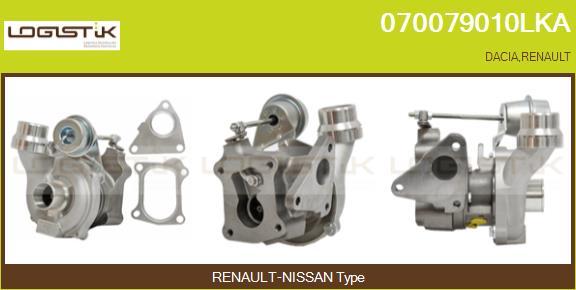 LGK 070079010LKA - Turbocompresseur, suralimentation droxauto.com